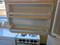 ROPER 18 CUBIC FOOT REFRIGERATOR TOP FREEZER WIRE SHELVES 2 CRISPER DRAWERS WITH GLASS COVER WIRE SHELF IN FREEZER WHITE LOCATED IN OUR PORTLAND OREGON APPLIANCE STORE SKU 24156