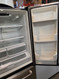 JENN-AIR 20 CUIC FOOT COUNTER DEPTH REFRIGERATOR BOTTOM FREEZER ICE MAKER WITH INTERNAL WATER DISPENSER GLASS SHELVES 2 CRISPER DRAWERS LARGE DELI DRAWER STAINLESS COSMETIC ISSUE ON DOORS SKU 24160