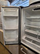 JENN-AIR 20 CUIC FOOT COUNTER DEPTH REFRIGERATOR BOTTOM FREEZER ICE MAKER WITH INTERNAL WATER DISPENSER GLASS SHELVES 2 CRISPER DRAWERS LARGE DELI DRAWER STAINLESS COSMETIC ISSUE ON DOORS SKU 24160