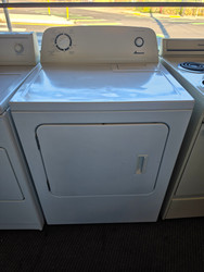 Amana 29 Inch Electric Dryer with 6.5 cu. ft. Capacity, 11 Dry Cycles, Wrinkle Prevent Option, 3 Temperature Settings and Automatic Dryness Control WHITE LOCATED IN OUR POTLAND OREGON APPLIANCE STORE SKU 24163