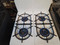 VINTAGE WEDGEWOOD 21 INCH FREESTANDING GAS RANGE 4 BURNER MANUAL CLEAN OVEN BOTTOM BROILER DRAWER WHITE LOCATED IN OUR PORTLAND OREGON APPLIANCE STORE SKU 24172