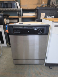 GE 24 Inch Full Console Dishwasher with 12 Place Setting Capacity, 5 Wash Cycles, 62 dBA Heavy Wash, Hot Start, and ENERGY STAR Qualification: Stainless Steel LOCATED IN OUR PORTLAND OREGON APPLIANCE STORE SKU 24178
