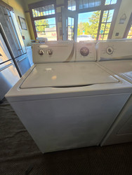 ADMIRAL HEAVY DUTY SUPER CAPACITY TOP LOAD WASHER 8 CYCLE WITH 2 SPEED MOTOR 4 WATER LEVELS 4 TEMPERATURE WHITE LOCATED IN OUR PORTLAND OREGON APPLIANCE STORE SKU 24187