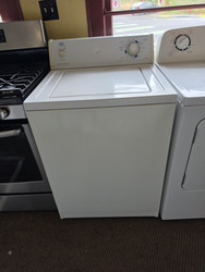 ROPER BY WHIRLPOOL TOP LOAD WASHER HEAVY DUTY EXTRA LARGE CAPACITY 2 SPEED MOTOR 4 CYCLE 2 WATER LEVELS COSMETIC ISSUE ON CONTROL PANEL SEE PIC WHITE SKU 24192