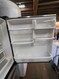 Amana 19.8 Cu. Ft. Easy Reach Pull-Out Drawer Bottom Freezer with Easy Freezer? Refrigerator, w/ Built in Ice Maker: Stainless Steel w/ Black., Right Handle LOCATED IN OUR PORTLAND OREGON APPLIANCE STORE SKU 24195