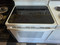 GE 30 INCH FREESTANDING ELECTRIC GLASS TOP RANGE 4 BURNERS 1 LARGE DUAL 1 LARGE 2 SMALL HI LO BROIL SETTING MANUAL CLEAN OVEN WHITE LOCATED IN OUR PORTLAND OREGON APPLIANCE STORE SKU 24200