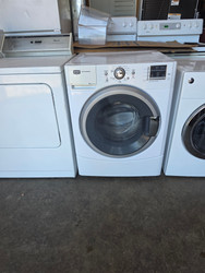 Maytag Performance Series 27 Inch Front-Load Washer with 3.5 cu. ft. Capacity, 12 Wash Cycles, 1,200 RPM, Water Level Sensor, Quiet Series 300 and LED Display LOCATED IN OUR PORTLAND OREGON APPLIANCE STORE SKU 24201