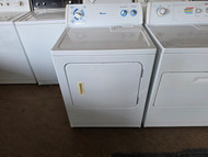 Amana 29 Inch Front Load Electric Dryer with Super Capacity, Multiple Drying Cycles, Automatic Dryness Control, End of Cycle Indicator and Reversible Door WHITE LOCATED IN OUR PORTLAND OREGON APPLIANCE STORE SKU 24204