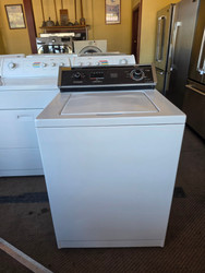 WHIRLPOOL TOP LOAD WASHER HEAVY DUTY SUPER CAPACITY 8 CYCLE 5 TEMPERATURE SETTINGS 5 WATER LEVELS WHITE LOCATED IN OUR PORTLAND OREGON APPLIANCE STORE SKU 24205