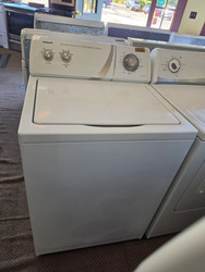 ADMIRAL TOP LOAD WASHER HEAVY DUTY SUPER CAPACITY 8 CYCLE WITH 2 SPEED COMBINATIONS 4 WATER LEVELS 4 TEMPERATURE SETTINGS WHITE LOCATED IN OUR PORTLAND OREGON APPLIANCE STORE SKU 24207