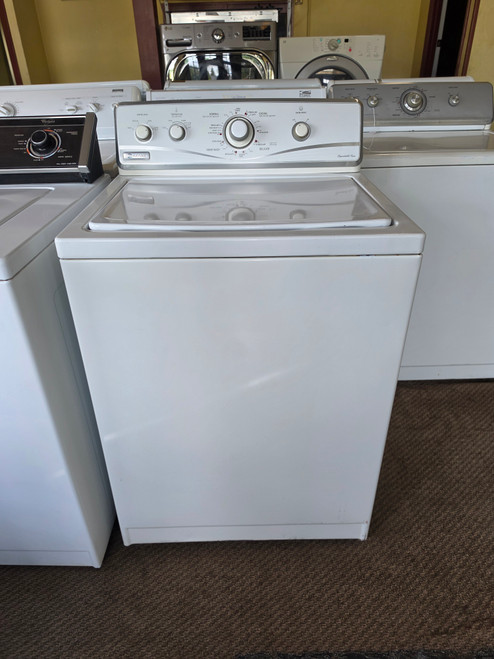 Maytag Centennial Series 27 Inch Top Load Washer with 3.2 cu. ft. Capacity, 9 Cycles, Extra Rinse and Knob Controls LOCATED IN OUR PORTLAND OREGON APPLIANCE STORE SKU 24212