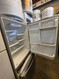 Whirlpool 33 Inch Freestanding Bottom-Freezer Refrigerator with Spill Guard Glass Shelves, Humidity Controlled Crispers, Fresh Flow Preserver, Accu-Chill System, Adaptive Defrost, LED Lighting, Ice Maker Stainless SKU 24233