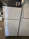 GE 15 CUBIC FOOT REFRIGERATOR TOP FREEZER 2 ADLUSTABLE WIRE SHELVES 2 CRISPER DRAWERS WHITE LOCATED IN OUR PORTLAND OREGON APPLIANCE STORE SKU 24235