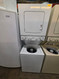 GE SPACE MAKER LAUNDRY CENTER BY WHIRLPOOL 7 CYCLE 3 TEMPERATURE 3 WATER LEVELS DRYER 2 AUTO DRY 1 TIMED DRY AIR FLUFF OPTION WHITE LOCATED IN OUR PORTLAND OREGON APPLIANCE STORE SKU 24240