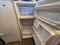 GE 18 CUBIC FOOT REFRIGERATOR TOP FREEZER WIRE SHELVES 2 CRISPER DRAWERS FULL WIDTH SHELF IN FREEZER WHITE LOCATED IN OUR PORTLAND OREGON APPLIANCE STORE SKU 24246