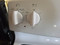 GE 30 INCH FREESTANDING ELECTRIC RANGE GLASS TOP 5 BURNER STEAM CLEAN AND SELF CLEAN OPTIONS HI LO BROIL SETTING WHITE LOCATED IN OUR PORTLAND OREGON APPLIANCE STORE SKU 24252