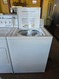 CROSLEY BY WHIRLPOOL TOP LOAD LAUNDRY SET WASHER HEAVY DUTY 9 CYCLE 5 SPEED COMBINATIONS DRYER HEAVY DUTY SUPER CAPACITY PLUS 7 CYCLE 4 TEMPERATURE TOP FILTER PULL DOWN DOOR WHITE SKU 24255