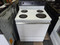 HOTPOIT 30 INCH FREESTANDING ELECTRIC RANGE MANUAL CLEAN OVEN COIL BURNERS 3 SMALL 1 LARGE STORAGE DRAWER WHITE LOCATED IN OUR PORTLAND OREGON APPIANCE STORE SKU 24265