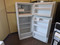 WHIRLPOOL 16 CUBIC FOOT REFIGERATOR TOP FREEZER WITH ICE MAKER 2 WIRE SHELVES GLASS CRISPER COVER WITH LARGE CRISPER DRYER COSMETIC ISSUES ON FREEZER DOOR AND HANDLE WHITE LOCATED IN OUR PORTLAND OREGON APPLIANCE STORE SKU 24267