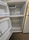 HOTPOINT 14 CUBIC FOOT REFRIGERATOR TOP FREEZER WIRE SHELVES 2 CRISPER DRAWERS COSMETIC ISSUES ON DOORS WHITE LOCATED IN OUR PORTLAND OREGON APPLIANCE STORE SKU 24276