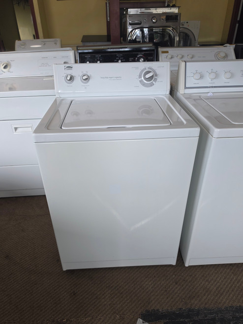 ESTATE TOP LOAD WASHER HEAVY DUTY SUPER CAPACITY 7 CYCLE 3 SPEED MOTOR 4 WATER LEVELS 4 TEMPERATURE WHITE LOCATED IN OUR PORTLAND OREGON APPLIANCE STORE SKU 24277