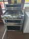 KitchenAid 30 Inch Freestanding Dual Fuel Range with 5 Sealed Burners, 17,000 BTU, 6.7 cu. ft. Combined Oven Capacity, Even-Heat True Convection, Steam Rack, Satin Glide Rack, and Glass Touch Controls SKU 24279