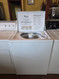 WHIRLPOOL TOP LOAD WASHER 12 CYCLE COMMERCIAL QUALITY SUPER CAPACITY PLUS 5 LOAD SIZE SETTINGS 4 TEMPERATURE OPTIONS EXTRA RINSE WHITE LOCATED IN OUR PORTLAND OREGON APPLIANCE STORE SKU 24290