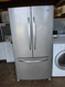 Whirlpool 36" French Door Bottom Mount Refrigerator 25 CUBIC FOOT Capacity Freezer, Accu-Chill Temperature Management System, Spill guard Shelves, Adaptive Defrost System Icemaker Stainless COSMETIC ISSUE ON DOOR SEE PIC SKU 24293