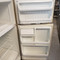 HOTPOINT 14 CUBIC FOOT TOP FREEZER AUTOMATIC DEFROST WIRE SHELVES 2 CRISPER DRAWERS SINGLE COVER ALMOND LOCATED IN OUR PORTLAND OREGON APPLIANCE STORE
