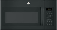 GE JVM6175DKBB 1.7 cu. ft. Over-the-Range Microwave with 1,000 Watts, 300 CFM Ventilation, 10 Power Levels, Sensor Cooking, Melt Feature, Add 30 Seconds Button, Weight and Time Defrost, Clock and Timer Black LOCATED IN OUR PORTLAND OREGON