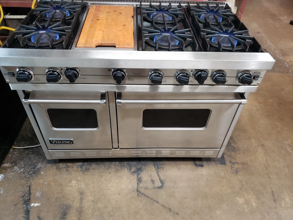 Viking range with griddle deals