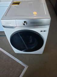 Samsung WF50A8600AE 27 Inch Front Load Smart Washer with 5.0 Cu. Ft. Capacity, AI Powered Smart Dial Self Clean 24 Wash Programs, 13 Wash Options, Swirl Drum Interior LOCATED IN OUR PORTLAND OREGON APPLIANCE STORE