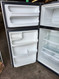 FRIGIDAIRE 18 CUBIC FOOT REFRIGERATOR TOP FREEZER AUTOMATIC DEFROST FULL WIDTH GLASS SHELVES 1 DELI PAN 2 CRISPER DRAWERS 1 WIRE IN FREEZER STAINLESS LOCATED IN OUR PORTLAND OREGON APPLIANCE STORE