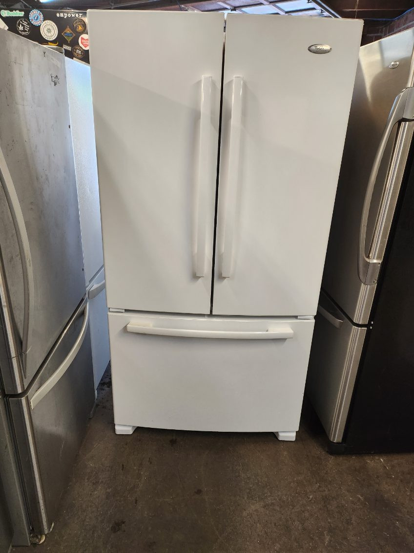 Whirlpool 25 CF French Door Refrigerator Bottom Freezer