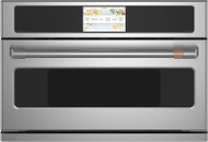 Cafe CSB923P2NS1 30 Inch Built-In Convection Single Electric Wall Oven with Advantium Technology, Speedcook Technology, 950 Microwave Watts Sensor Cooking, 7" Full-Color LCD Touch Control Wire Oven Rack, Warming Mode,  Steam Clean, NEW OPEN BOX  Stainless