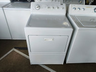 KENMOR HEAVY DUTY KING SIZE CAPACITY ELECTRIC DRYER WITH AUTO DRY AND TIMED DRY 5 TEMPERATURE WRINKLE GUARD OPTION PULL DOWN HAMPER DOOR WHITE LOCATED IN OUR PORTLAND OREGON APPLIANCE STORE SKU 17587