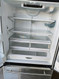 JENN-AIR 20 CUBIC FOOT COUNTER DEPTH FRENCH DOOR REFRIGERATOR WITH INTERNAL WATER DISPENSER AND ICE MAKER GLASS SHELVES LARGE DELI DRAWER AND 2 CRISPER DRAWERS STAINLESS LOCATED IN OUR PORTLAND OREGON APPLIANCE STORE SKU 17598
