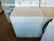 ESTATE BY WHIRLPOOL GAS DRYER HEAVY DUTY SUPER CAPACITY 3 CYCLE 2 TEMPERATURE TOP FILTER PULL DOWN  DOOR WHITE LOCATED IN OUR PORTLAND OREGON APPLIANCE STORE