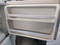 GE 15 CUBIC FOOT REFRIGERATOR TOP FREEZER WIRE SHELVES 2 CRISPER DRAWERS COSMETIC  ISSUE ON THE DOORS SEE PIC WHITE LOCATED IN OUR PORTLAND OREGON APPLIANCE STORE SKU 17726