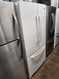 Maytag 24.8 cu. ft. French Door Refrigerator with 5 Spill-Catcher Glass Shelves, Dual Cool System, Humidity Controlled Crispers Ice Maker and Hidden Hinges COSMETIC ISSUES ON REFRIGERATOR DOORS WHITE LOCATED IN OUR PORTLAND OREGON APPLIANCE STORE SKU 17843