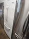 Maytag 24.8 cu. ft. French Door Refrigerator with 5 Spill-Catcher Glass Shelves, Dual Cool System, Humidity Controlled Crispers Ice Maker and Hidden Hinges COSMETIC ISSUES ON REFRIGERATOR DOORS WHITE LOCATED IN OUR PORTLAND OREGON APPLIANCE STORE SKU 17843