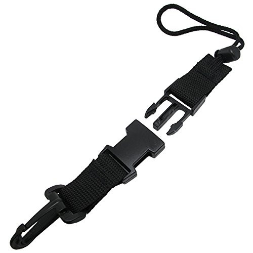 Scuba Diving Lanyard Camera Holder Strap With Clip Quick Release Elastic Buckle