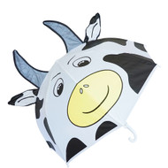 Kiddi Choice 3D Pop-Up Milk Cow White Cute Umbrella