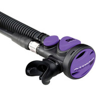 Atomic Safe Second Inflator (SS1), Stainless Steel - Purple