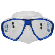 Scuba Blue Dive Mask FARSIGHTED Prescription RX Optical FULL Lenses
