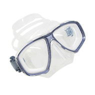 Scuba Titanium Blue Dive Mask NEARSIGHTED Prescription RX Optical Lenses