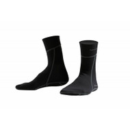 Hybrid Socks w/Non Slip Sole - Black  (2016)