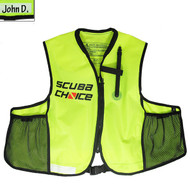 Scuba Choice Snorkeling Oral Inflatable Snorkel Jacket Vest with Pockets
