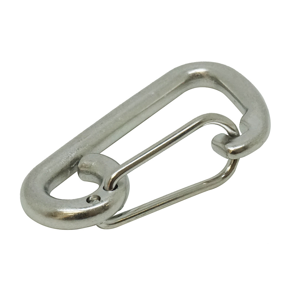 Scuba Choice Stainless Steel Swivel Eye Snap Hook Marine Clip 3-7/8 x 1.5-Inch 
