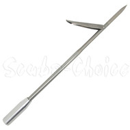 Spearfishing 12" Stainless Steel Pole Spear Tip Single Barb Head